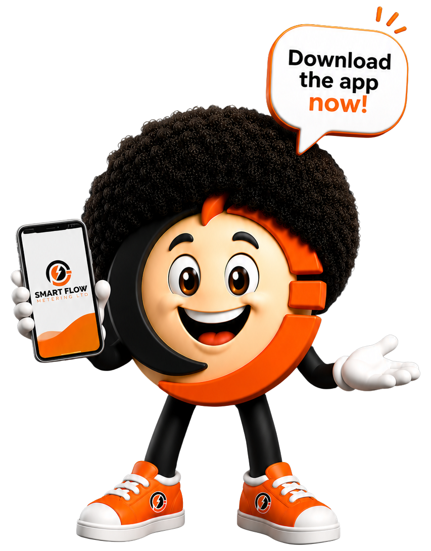 Smart Flow Metering mascot